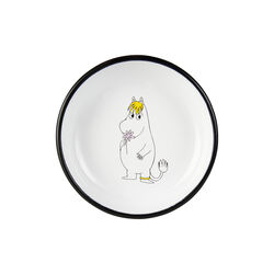 Snorkmaiden Enamel Plate &Oslash; 18 cm, pink, Muurla