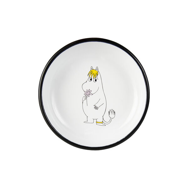 Snorkmaiden Enamel Plate &Oslash; 18 cm, pink, Muurla