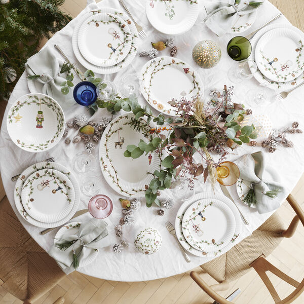 Hammersh&oslash;i Christmas ovalt fat, K&auml;hler