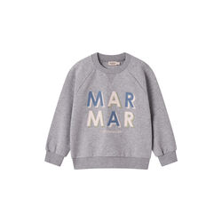 Theos Sweatshirt, blue logo, MarMar Copenhagen