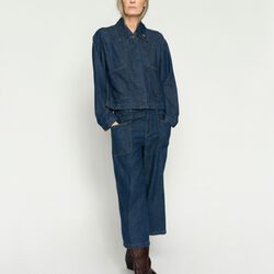 MMCulotte Arge Jeans, dark blue, MOS MOSH