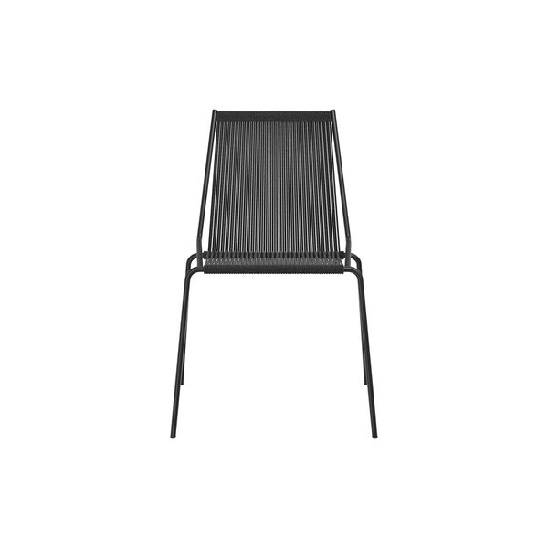 Noel Chair, black/black linen, Thorup Copenhagen