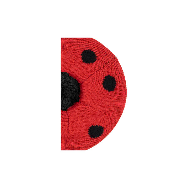 Ladybug Beret, barbados cherry Ladybug Beret, barbados cherry, Konges Sløjd