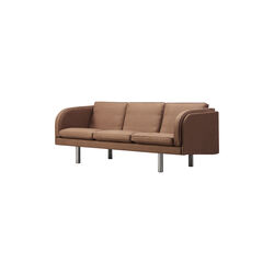 JG 3-seater Sofa, Grand Linen 4803/steel, Fredericia Furniture