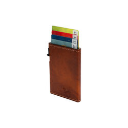 Furbo Slim Cardholder, dark brown, Tony Perotti