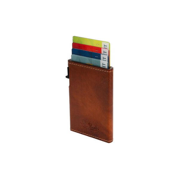 Furbo Slim Cardholder, dark brown, Tony Perotti