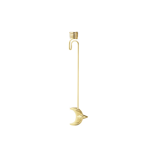 2024 Ljusstake M&aring;ne, guld, Georg Jensen