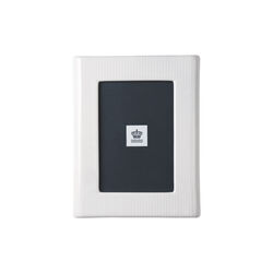 White Fluted Photo Frame, Royal Copenhagen