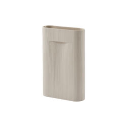 Ridge Vase, beige, Muuto