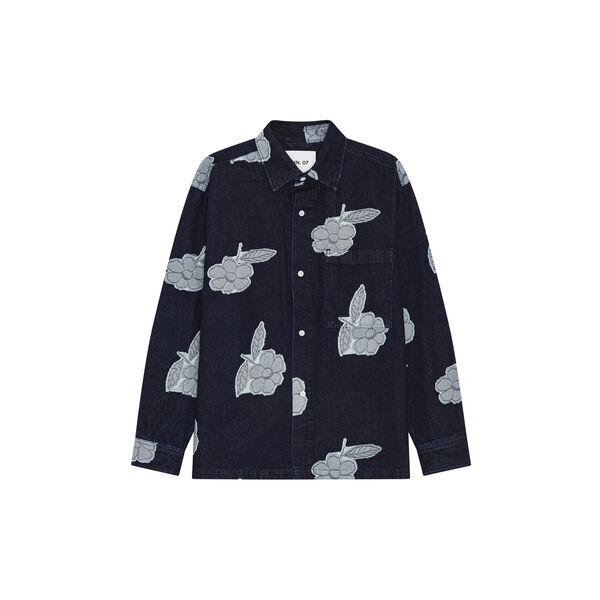 Adwin Shirt, blue denim, NN.07