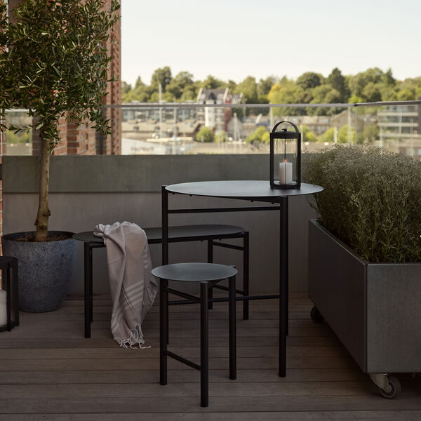 Disc b&auml;nk, black, Zone Denmark