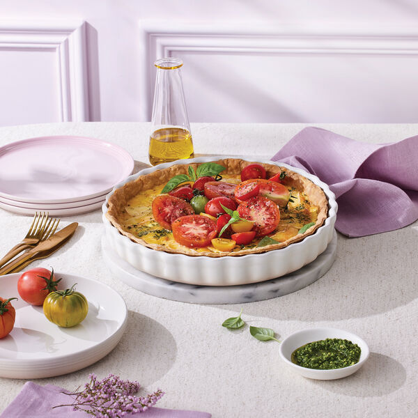 Heritage pajform, meringue, Le Creuset