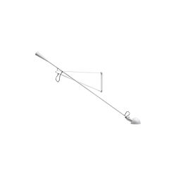 Flos 265 v&auml;gglampa, vit, Flos