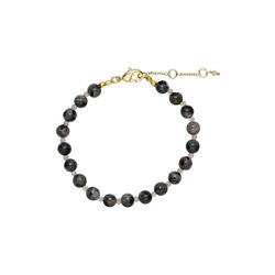 Estelle armband, guldpläterat/grey, Pure by Nat