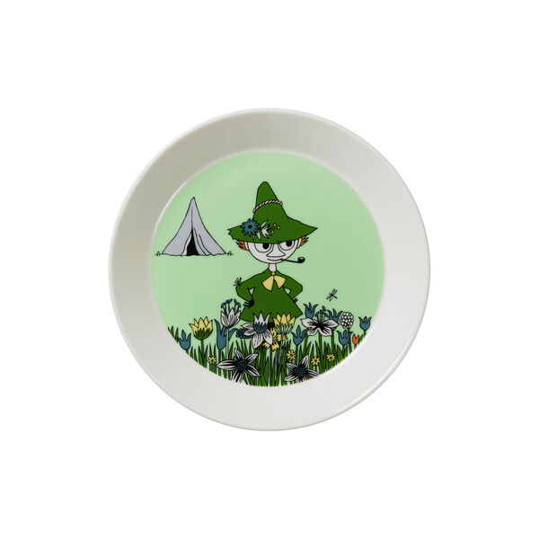 Mumin tallrik Ø 19 cm Snusmumriken Mumin tallrik Ø 19 cm Snusmumriken, Moomin Arabia