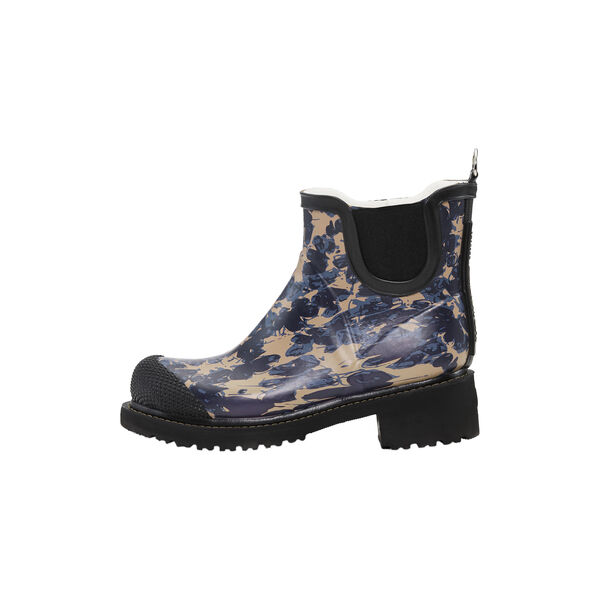 Short Rubber Boot | Beige Butterfly | Gummist&ouml;vel, Ilse Jacobsen Hornb&aelig;k