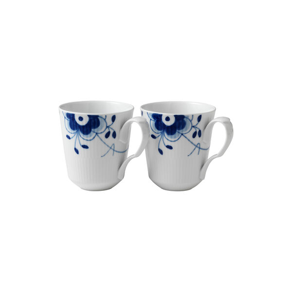Blue Fluted Mega mugg, 38 cl, 2 st., Royal Copenhagen