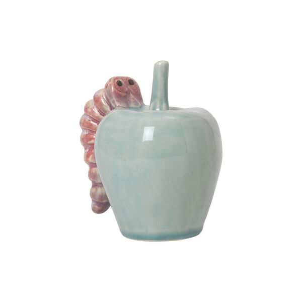 Poppery &auml;pple med larv, mint/pink, K&auml;hler