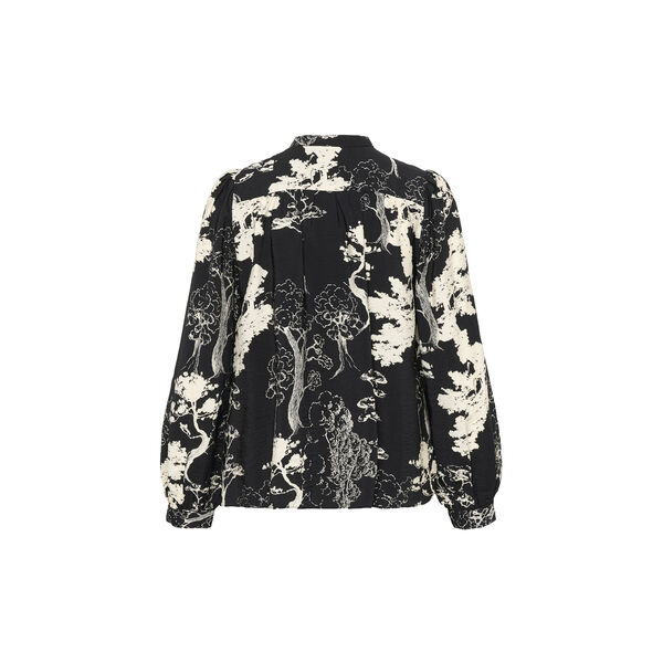 MakennaIW Shirt, black tree garden, InWear