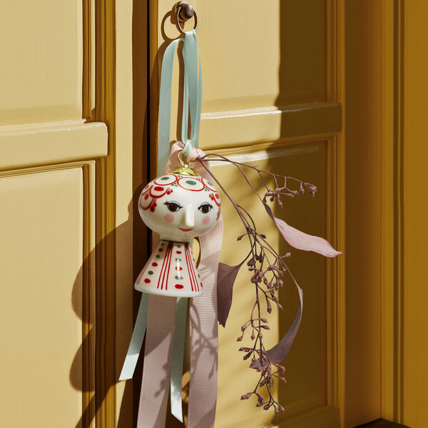 Eva Julhänge 2025, röd, Bjørn Wiinblad