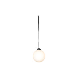 Apiales 1 Large Pendant, satin black/opal, Nuura