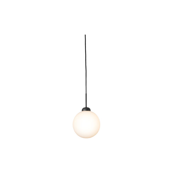Apiales 1 Large Pendant, satin black/opal, Nuura