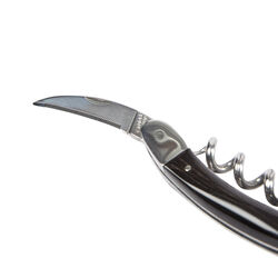 Korkskruv D.L., svart horn, Laguiole Tradition