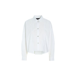 Core cotton Plisserad skjorta, white, BITTE KAI RAND