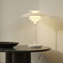 PH 80 Bordslampa, opal white/white, Louis Poulsen