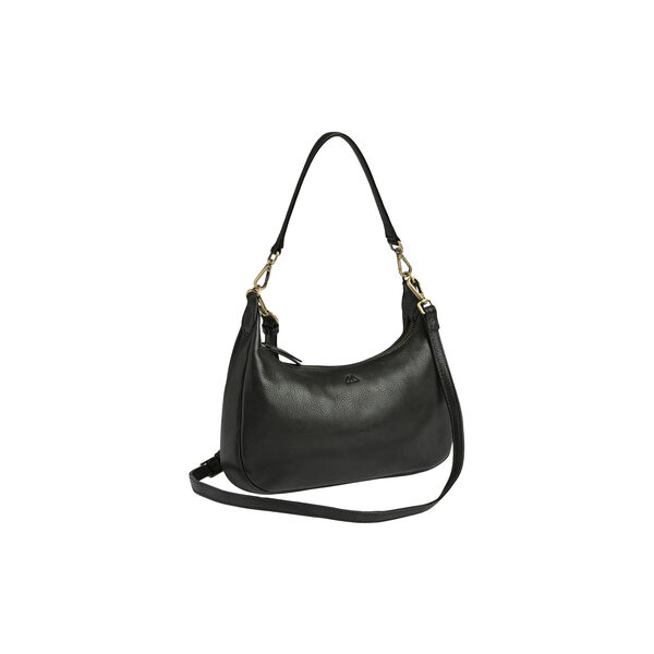 HaydenMBG Crossb. Bag Soft V., black w/br. gold, Markberg