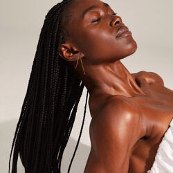 TAHOE Chain &Ouml;ronh&auml;ngen, guldpl&auml;terat, Pilgrim