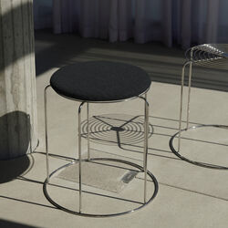 Wire Stool VP11 with Cushion, Hallingdal 180, &Tradition
