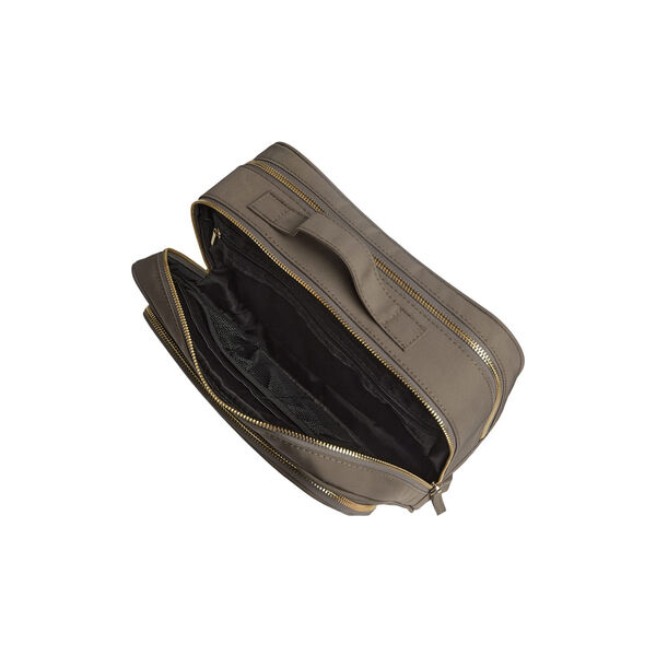 GuardMBG Toiletry Bag Rec., walnut w/gold, Markberg