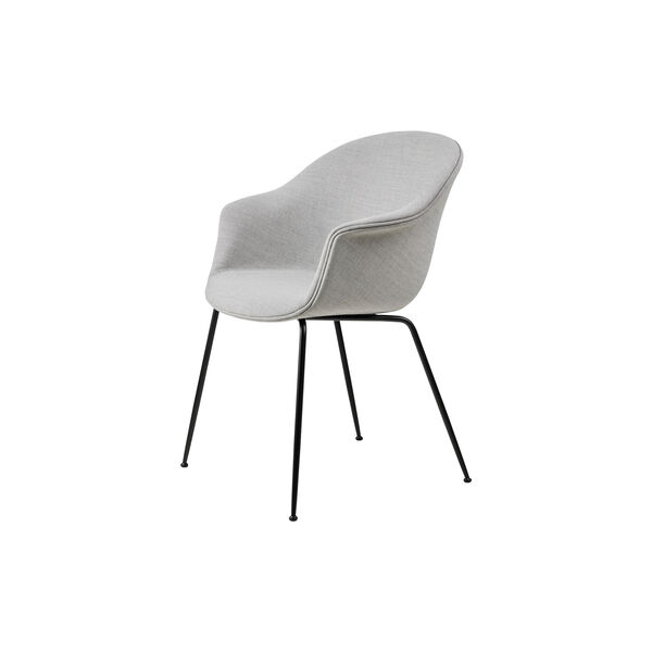 Bat Dining Chair Fully Upholstered, Remix 3 123/black matt, GUBI