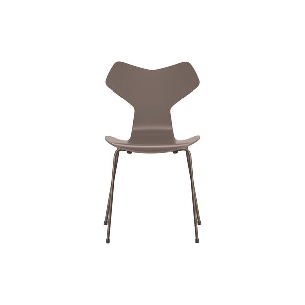Grand Prix&trade; 3130 hellackerad stol, deep clay/brown bronze, Fritz Hansen