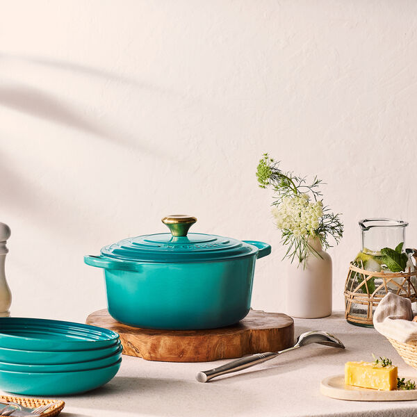 Signature pastatallrik 22 cm, bleu riviera, Le Creuset