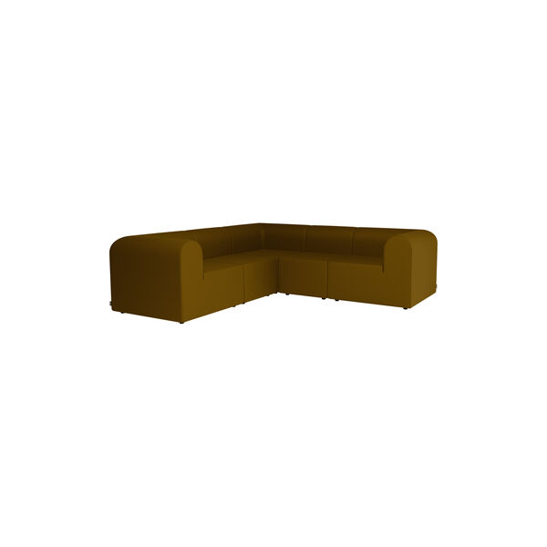 Paradigm 5-sits h&ouml;rnsoffa, Steelcut 985, Montana Furniture