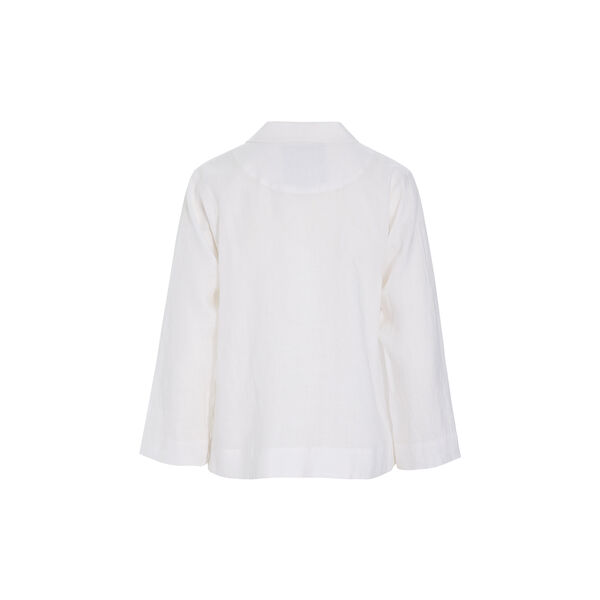 Airy linen a-linjeformad jacka, white, BITTE KAI RAND