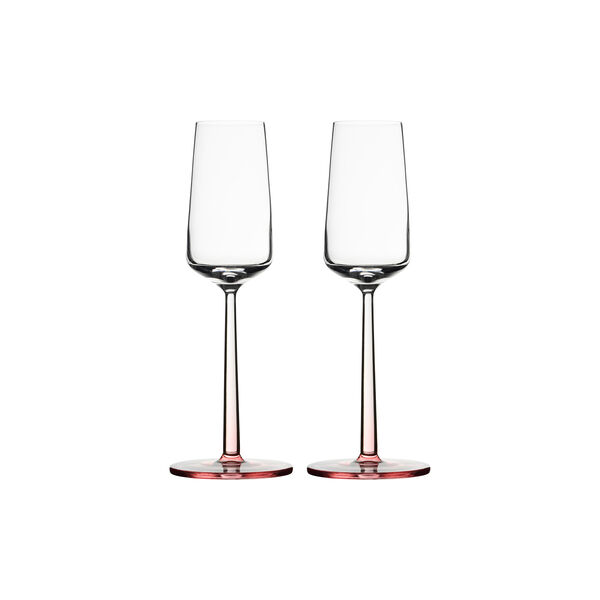 Essence champagneglas 2 st, rose, Iittala