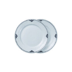 Black Lace Plate &Oslash; 22 cm, 2 pcs., Royal Copenhagen