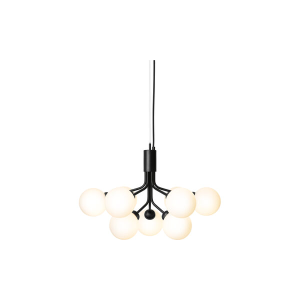 Apiales 9 Pendant, satin black/opal Apiales 9 Pendant, satin black/opal, Nuura