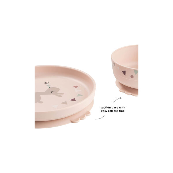 Celebration Foodie Dinner Set w/ Suction, powder, Done by Deer