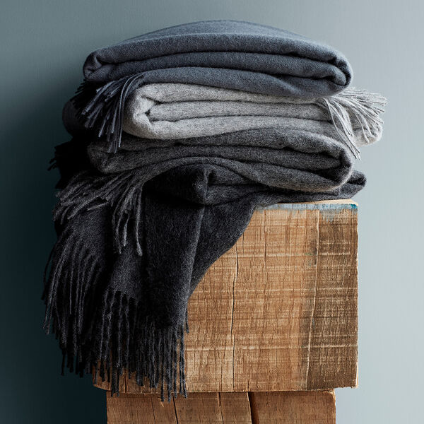Classic pl&auml;d, dark grey, ELVANG