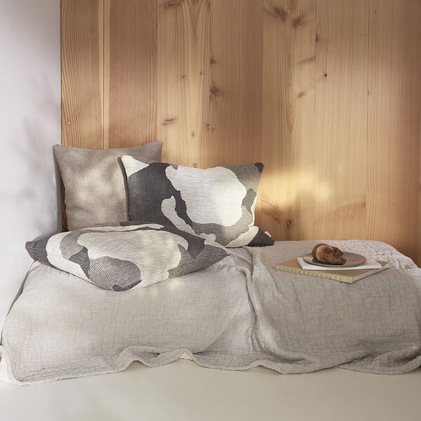 Gabriel Cushion, grey, Compliments