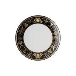 Plate 21 cm, virtus gala black, Rosenthal x Versace