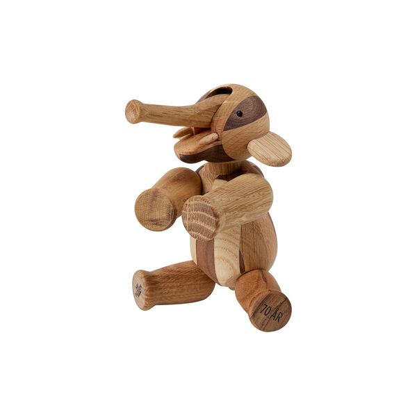 Elefant Reworked Anniversary mini mixed wood, Kay Bojesen Denmark