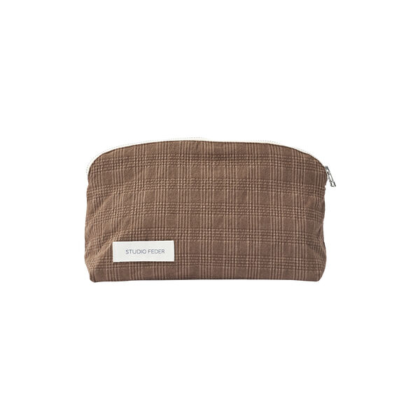 CELIA MINI TOILETRY BAG, bruno check, Studio Feder