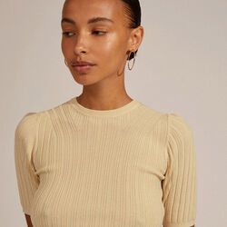 APRIL Hoops Medium, guldpl&auml;terat, Pilgrim