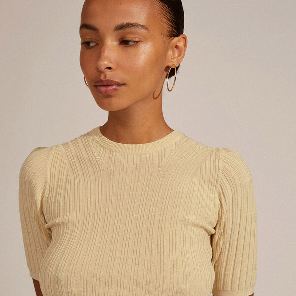 APRIL Hoops Medium, guldpl&auml;terat, Pilgrim