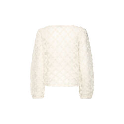 IHELKI Blouse, almond milk, ICHI